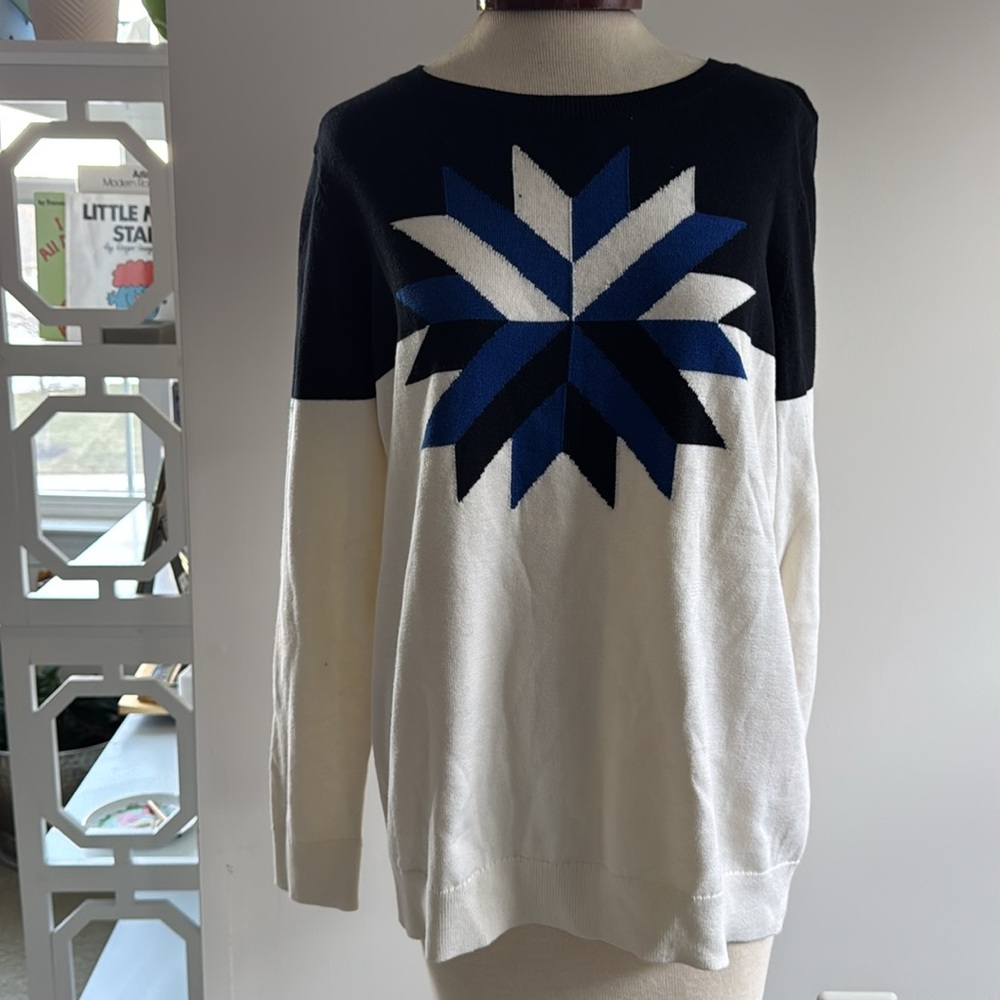 Talbots cotton/thermolite blend sweater NWT